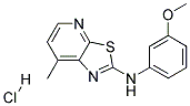 N-(3-METHOXYPHENYL)-7-METHYL[1,3]THIAZOLO[5,4-B]PYRIDIN-2-AMINE HYDROCHLORIDE Struktur