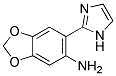 6-(1H-IMIDAZOL-2-YL)-BENZO[1,3]DIOXOL-5-YLAMINE Struktur