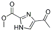 4-ACETYLIMIDAZOLE-2-CARBOXYLIC ACID METHYL ESTER Struktur