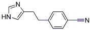 4-[2-(1H-IMIDAZOL-4-YL)-ETHYL]-BENZONITRILE Struktur