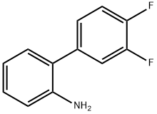 3',4'-DIFLUORO[1,1'-BIPHENYL]-2-AMINE Struktur