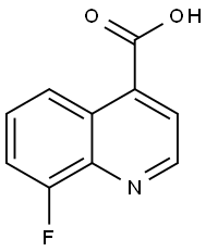 8-FLUOROQUINOLINE-4-CARBOXYLIC ACID Struktur