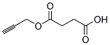 SUCCINIC ACID MONOPROP-2-YNYL ESTER Struktur