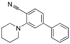 3-PIPERIDIN-1-YL-BIPHENYL-4-CARBONITRILE Struktur