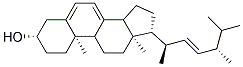 (3S,10R,13R,17R)-10,13-DIMETHYL-17-((E)-(1R,4S)-1,4,5-TRIMETHYL-HEX-2-ENYL)-2,3,4,9,10,11,12,13,14,15,16,17-DODECAHYDRO-1H-CYCLOPENTA[A]PHENANTHREN-3-OL Struktur