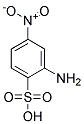 4-NITRO-2-AMINOBENZENESULFONIC ACID Struktur