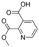 PYRIDINE-2,3-DICARBOXYLIC ACID-2-METHYL ESTER Struktur