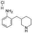 2-(PIPERIDIN-3-YLMETHYL)ANILINE HYDROCHLORIDE Struktur