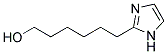 6-(1H-IMIDAZOL-2-YL)-HEXAN-1-OL Struktur
