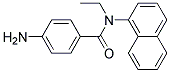 4-AMINO-N-ETHYL-N-NAPHTHALEN-1-YL-BENZAMIDE Struktur