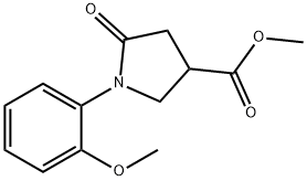 METHYL 1-(2-METHOXYPHENYL)-5-OXOPYRROLIDINE-3-CARBOXYLATE price.