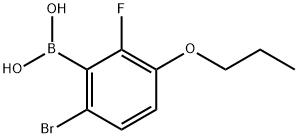 6-BROMO-2-FLUORO-3-PROPOXYPHENYLBORONIC ACID price.