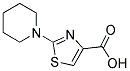 2-PIPERIDINO-1,3-THIAZOLE-4-CARBOXYLIC ACID Struktur