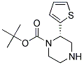 (S)-2-THIOPHEN-2-YL-PIPERAZINE-1-CARBOXYLIC ACID TERT-BUTYL ESTER Struktur