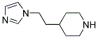 4-[2-(1H-IMIDAZOL-1-YL)ETHYL]PIPERIDINE Struktur