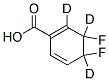 3,4-DIFLUOROBENZOIC-D3 ACID Struktur