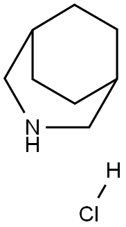 3-AZABICYCLO[3.2.2]NONANE HYDROCHLORIDE Struktur