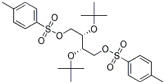 (2S,3S)-2,3-DI-TERT-BUTOXY-BUTANE-1,4-DIOL-BIS-P-TOLUENESULPHONATE Struktur