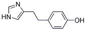 4-[2-(1H-IMIDAZOL-4-YL)-ETHYL]-PHENOL Struktur