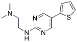 N,N-DIMETHYL-N'-(5-THIEN-2-YLPYRIMIDIN-2-YL)ETHANE-1,2-DIAMINE Struktur