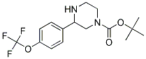 3-(4-TRIFLUOROMETHOXY-PHENYL)-PIPERAZINE-1-CARBOXYLIC ACID TERT-BUTYL ESTER Struktur