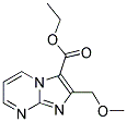 ETHYL 2-METHOXYMETHYL-IMIDAZO[1,2-A]PYRIMIDINE 3-CARBOXYLATE Struktur