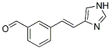 3-[2-(1H-IMIDAZOL-4-YL)-VINYL]-BENZALDEHYDE Struktur