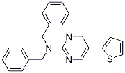 N,N-DIBENZYL-5-THIEN-2-YLPYRIMIDIN-2-AMINE Struktur