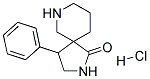 4-PHENYL-2,7-DIAZASPIRO[4.5]DECAN-1-ONE HYDROCHLORIDE Struktur