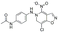 N-[4-(7-CHLORO-4-NITRO-BENZO[1,2,5]OXADIAZOL-5-YLAMINO)-PHENYL]-ACETAMIDE Struktur