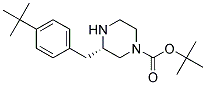 (S)-3-(4-TERT-BUTYL-BENZYL)-PIPERAZINE-1-CARBOXYLIC ACID TERT-BUTYL ESTER Struktur