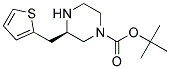 (R)-3-THIOPHEN-2-YLMETHYL-PIPERAZINE-1-CARBOXYLIC ACID TERT-BUTYL ESTER Struktur