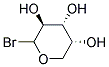 (3S,4R,5R)-2-BROMO-TETRAHYDRO-PYRAN-3,4,5-TRIOL Struktur