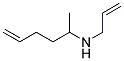 ALLYL-(1-METHYL-PENT-4-ENYL)-AMINE Struktur