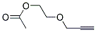 2-(PROP-2-YNYLOXY)ETHYL ACETATE, TECH Struktur