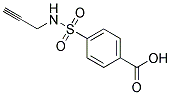 4-[(PROP-2-YNYLAMINO)SULFONYL]BENZOIC ACID Struktur