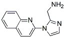 C-(1-QUINOLIN-2-YL-1H-IMIDAZOL-2-YL)-METHYLAMINE Struktur