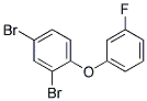 3'-FLUORO-2,4-DIBROMODIPHENYL ETHER Struktur