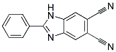 2-PHENYL-1H-BENZOIMIDAZOLE-5,6-DICARBONITRILE Struktur