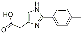 (2-P-TOLYL-1H-IMIDAZOL-4-YL)-ACETIC ACID Struktur