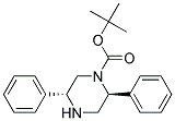 (2S,5R)-2,5-DIPHENYL-PIPERAZINE-1-CARBOXYLIC ACID TERT-BUTYL ESTER Struktur