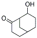 8-HYDROXY-BICYCLO[3.3.1]NONAN-2-ONE Struktur