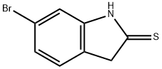 6-BROMO-1,3-DIHYDRO-INDOLE-2-THIONE Struktur