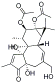 4ALPHA-PHORBOL-12,13-DIACETATE Struktur