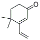 4,4-DIMETHYL-3-VINYL-CYCLOHEX-2-ENONE Struktur