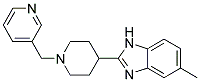 5-METHYL-2-[1-(PYRIDIN-3-YLMETHYL)PIPERIDIN-4-YL]-1H-BENZIMIDAZOLE Struktur