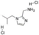 C-(1-ISOBUTYL-1H-IMIDAZOL-2-YL)-METHYLAMINE 2HCL Struktur