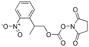 N-(2-(2-NITROPHENYL)PROPYLOXYCARBONYLOXY) SUCCINIMIDE Struktur