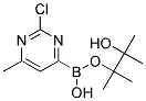 6-METHYL-2-CHLOROPYRIMIDINE-4-BORONIC ACID PINACOL ESTER