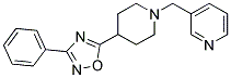 3-([4-(3-PHENYL-1,2,4-OXADIAZOL-5-YL)PIPERIDIN-1-YL]METHYL)PYRIDINE Struktur